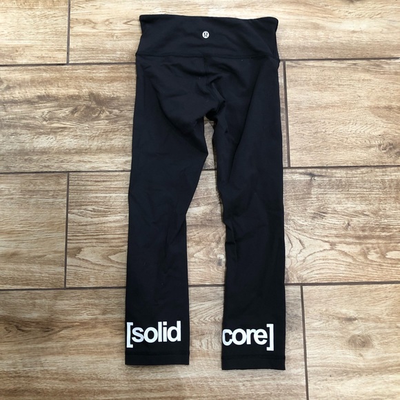 lululemon athletica Pants - LULULEMON SOULCYCLE Wunder Under Crop Legging Sz 2
